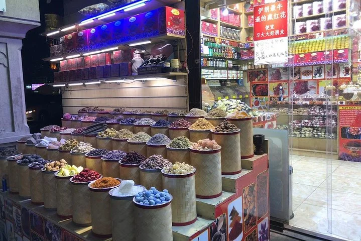 Dubai Spice, Gold, and Textile Souks Tour.