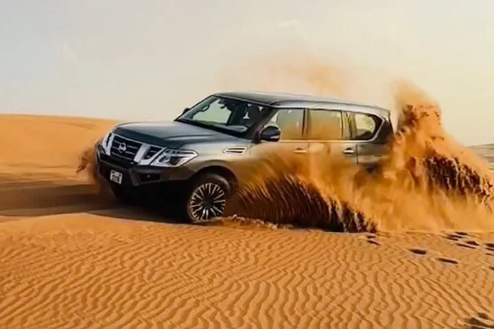 Dubai Sunrise private Desert Safari With Camel Ride