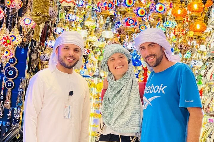 Dubai Top Attractions, Blue Mosque, Local Markets with Abra ride