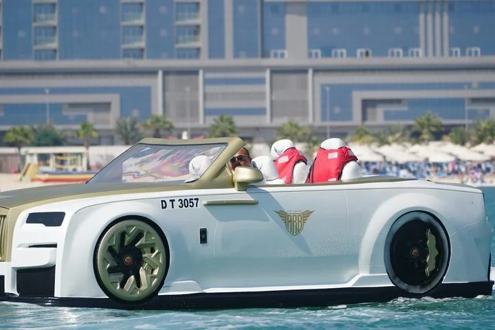 Dubai Umm Suqeim Private Jet Car Ride Adventure