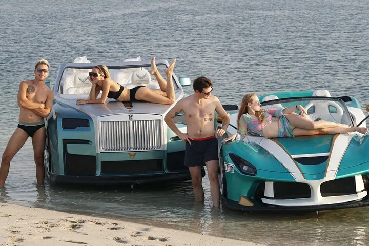 Dubai Umm Suqeim Private Jet Car Ride Adventure