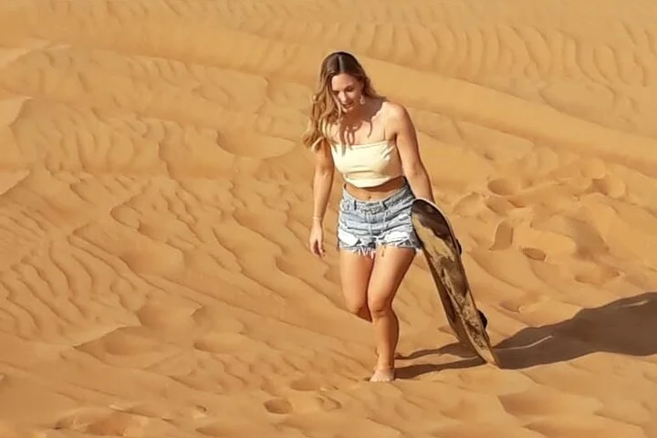 Dubai: Unique MORNING Quad Bike Red Dunes Safari