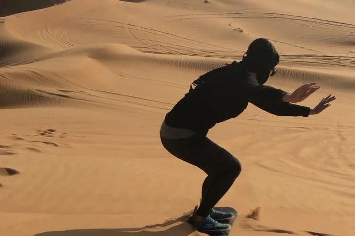 Dubai: Unique MORNING Quad Bike Red Dunes Safari