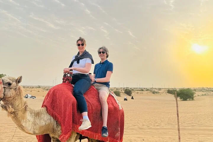 Dubai:VIP Desert Safari, Pick/Drop, CamelRide, BBQ Dinner & Shows