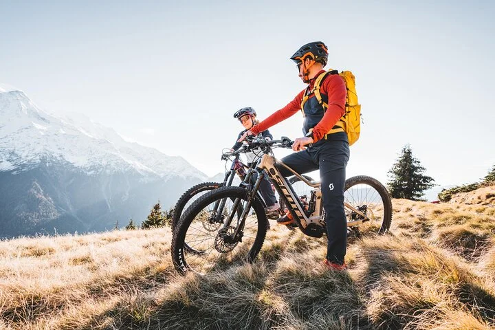 E-bike tour Chamonix – Chamonix glacier view (all levels)