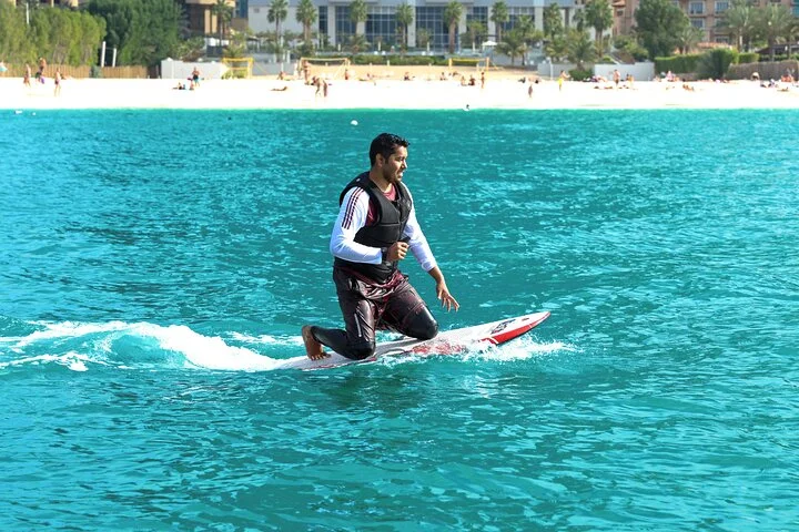 EFoil and Hydrofoil Surfboard Activity in Dubai