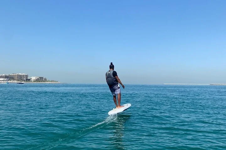 EFoil and Hydrofoil Surfboard Activity in Dubai