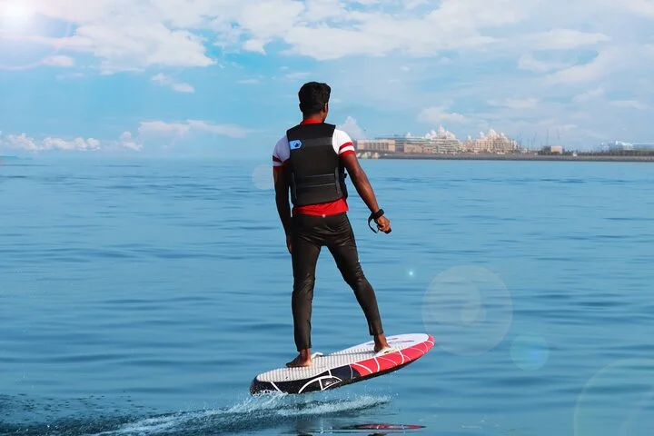 EFoil and Hydrofoil Surfboard Activity in Dubai