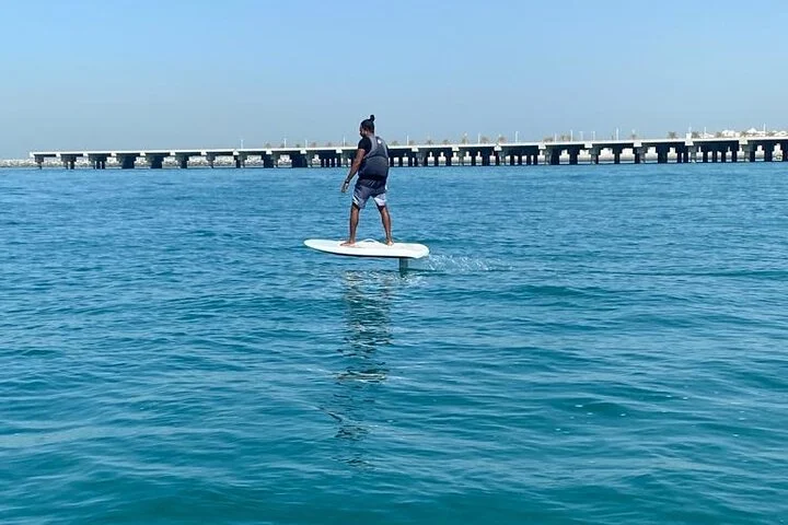 EFoil and Hydrofoil Surfboard Activity in Dubai