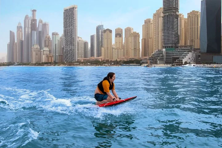 EFoil and Hydrofoil Surfboard Activity in Dubai