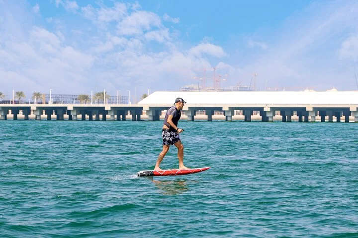 EFoil and Hydrofoil Surfboard Activity in Dubai