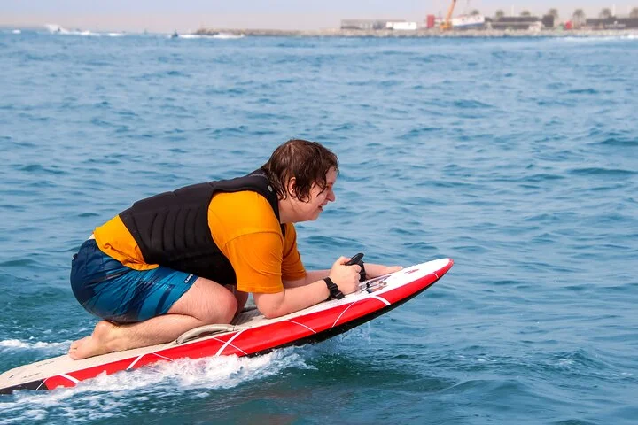 EFoil and Hydrofoil Surfboard Activity in Dubai