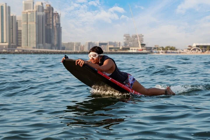 EFoil and Hydrofoil Surfboard Activity in Dubai