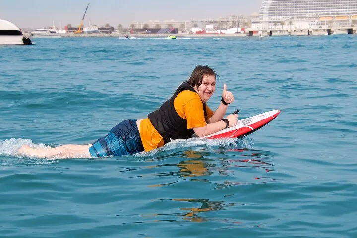 EFoil and Hydrofoil Surfboard Activity in Dubai