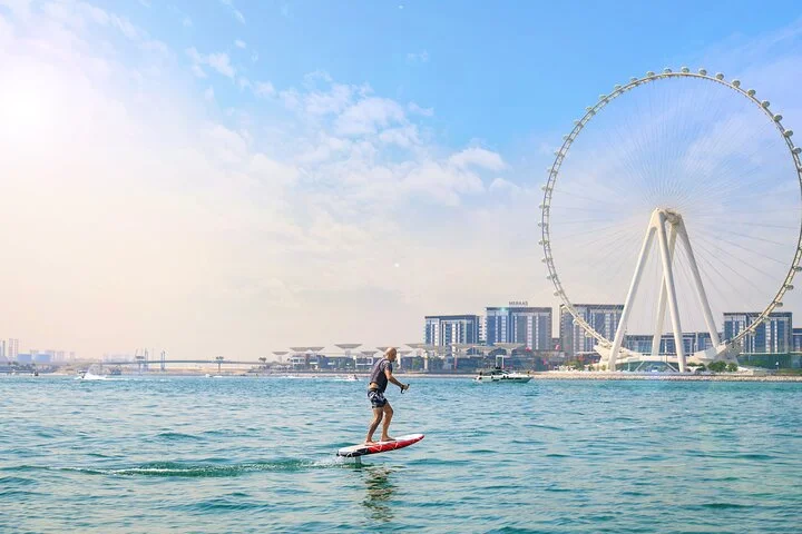 EFoil and Hydrofoil Surfboard Activity in Dubai