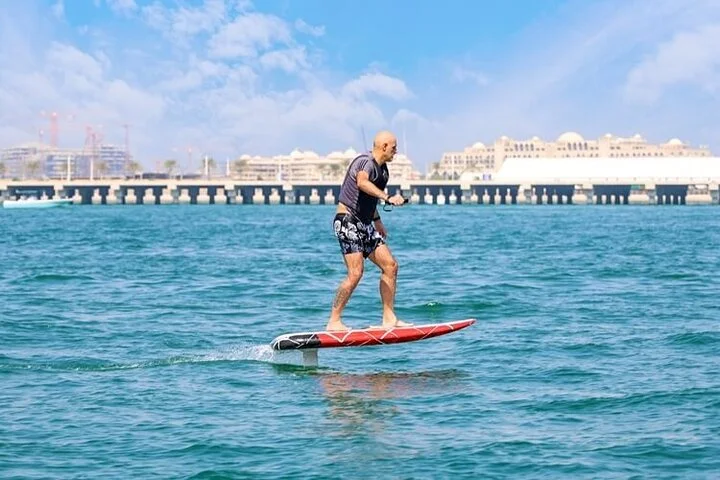 EFoil and Hydrofoil Surfboard Activity in Dubai