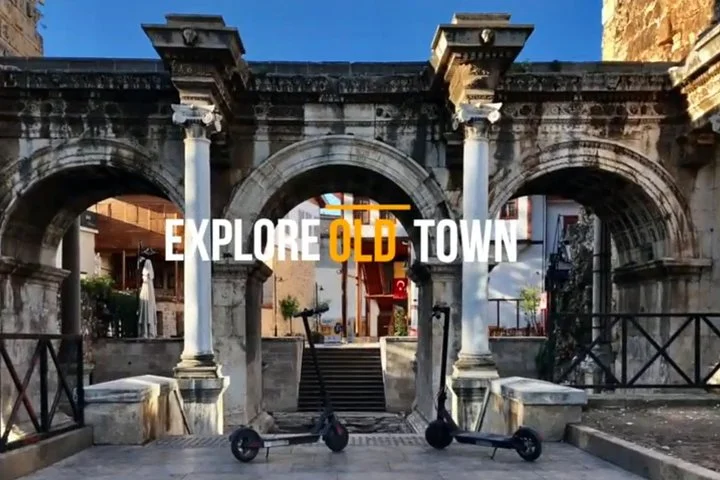 Electric Scooter Tour of Antalya
