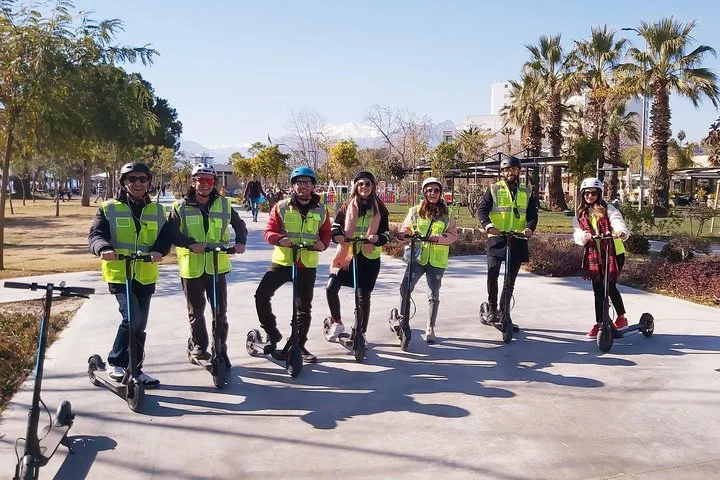 Electric Scooter Tour of Antalya