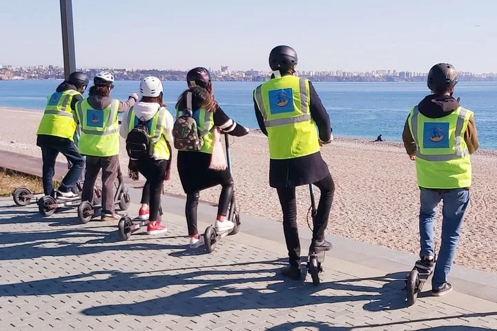Electric Scooter Tour of Antalya
