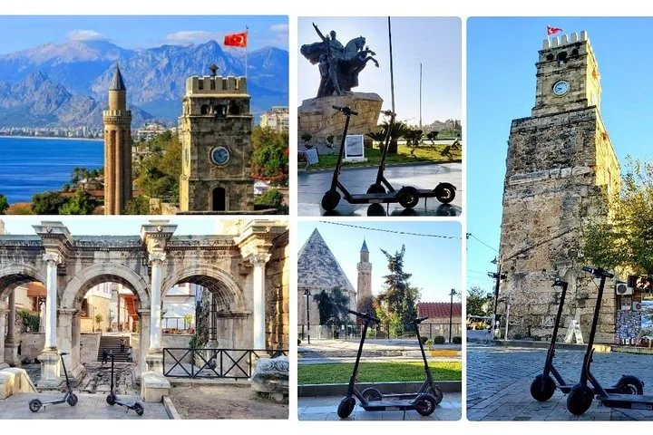 Electric Scooter Tour of Antalya