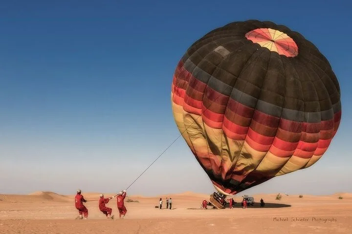 Enjoy Standard Dubai Desert Hot Air Balloon