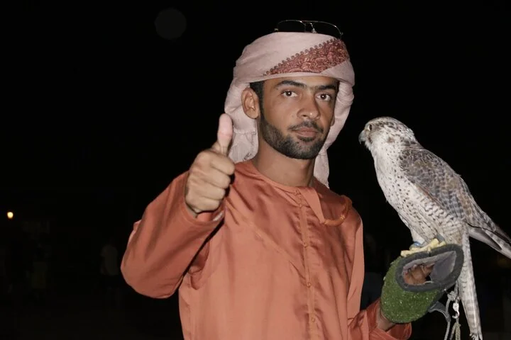 Evening desert safari