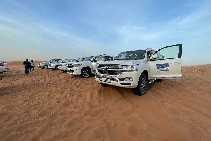 Evening desert safari