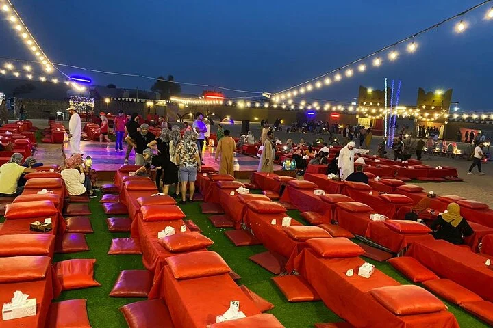 Evening desert safari