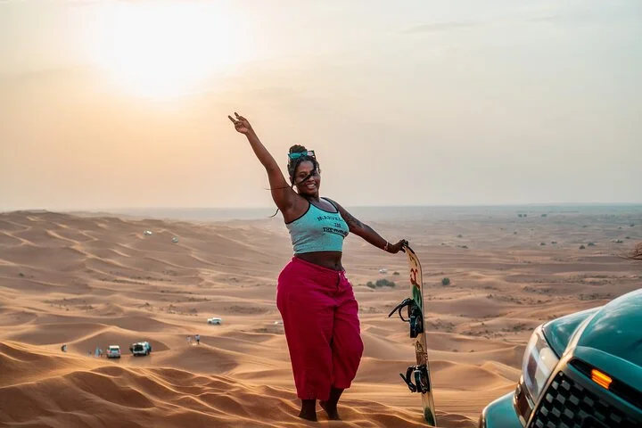 Evening Desert Safari Adventure with Traditional Camp Experience