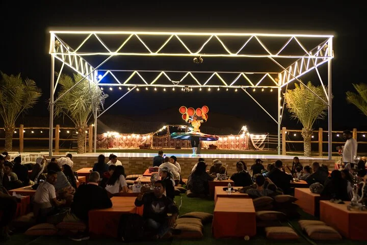 Evening Desert Safari Adventure with Traditional Camp Experience