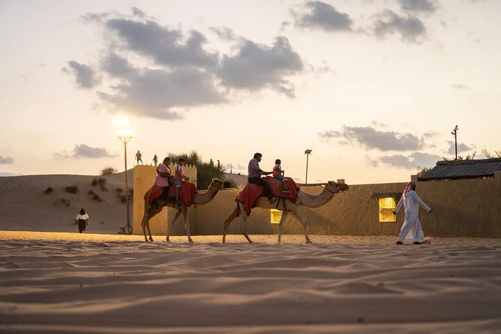 Evening Desert Safari Adventure with Traditional Camp Experience