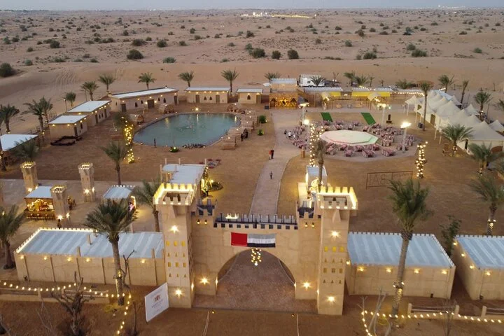 Evening Desert Safari BBQ Dinner Camel Ride & Optional Quad Bike