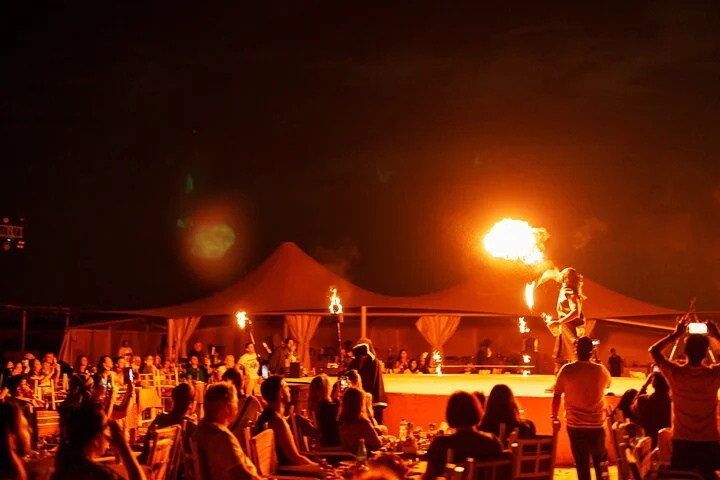 Evening Desert Safari BBQ Dinner Camel Ride & Optional Quad Bike