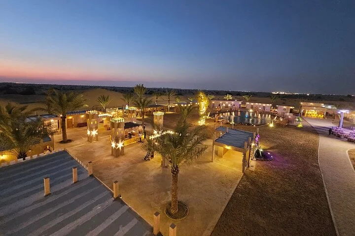 Evening Desert Safari BBQ Dinner Camel Ride & Optional Quad Bike