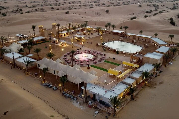 Evening Desert Safari BBQ Dinner Camel Ride & Optional Quad Bike