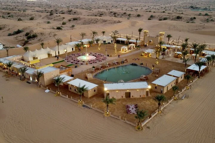 Evening Desert Safari BBQ Dinner Camel Ride & Optional Quad Bike