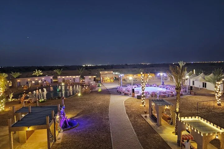 Evening Desert Safari BBQ Dinner Camel Ride & Optional Quad Bike