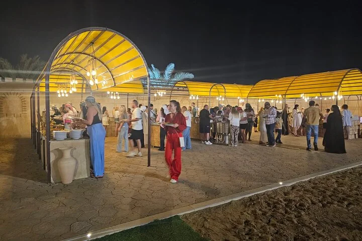 Evening Desert Safari BBQ Dinner Camel Ride & Optional Quad Bike