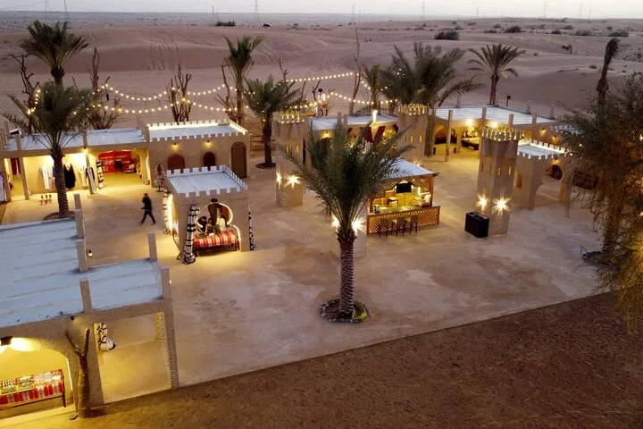 Evening Desert Safari BBQ Dinner Camel Ride & Optional Quad Bike