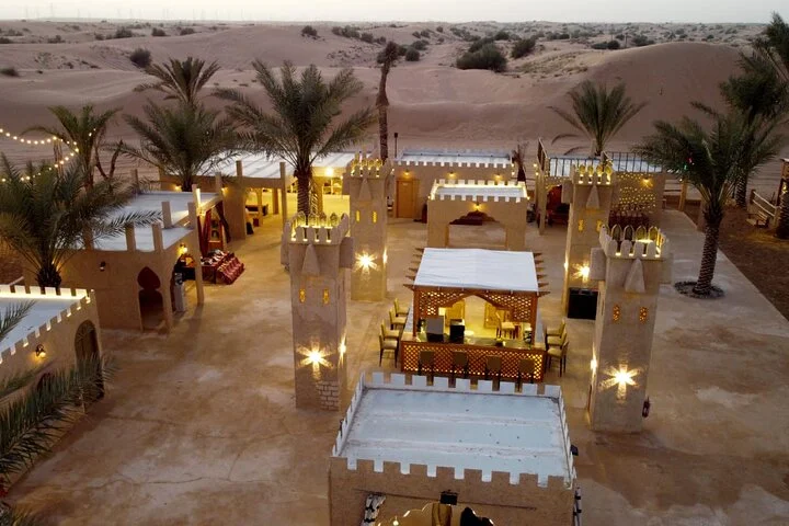Evening Desert Safari BBQ Dinner Camel Ride & Optional Quad Bike