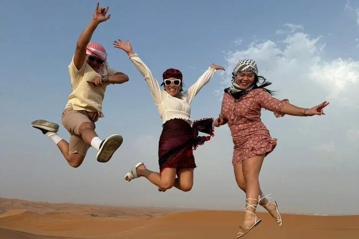 Evening Desert Safari BBQ Dinner Camel Ride & Optional Quad Bike