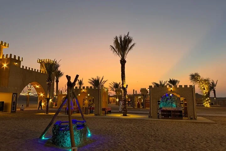Evening Desert Safari BBQ Dinner Camel Ride & Optional Quad Bike