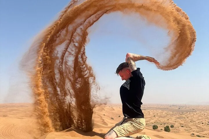 Evening Desert Safari BBQ Dinner Camel Ride & Optional Quad Bike