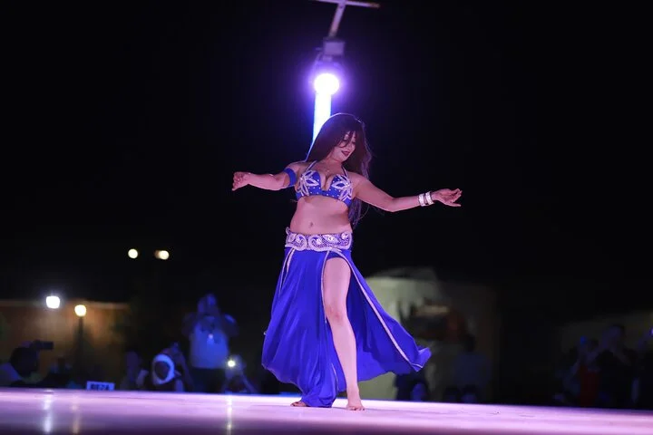 Evening Desert Safari Camel, Falcon, Sandboarding BBQ & Shows