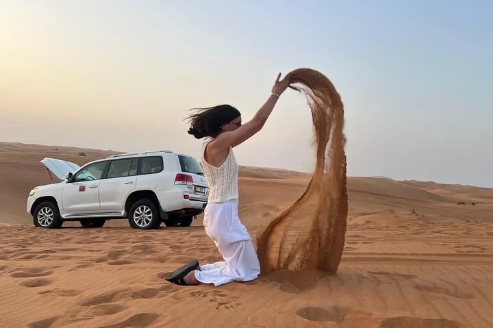 Evening Desert Safari Camel Ride Live Shows Shisha Dinner