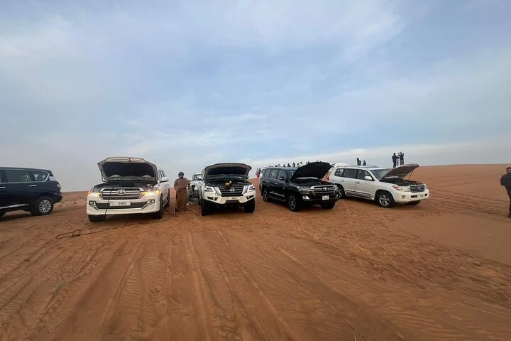 Evening Desert Safari with ATV Quad Bike Dune Bashing BBQ Dinner