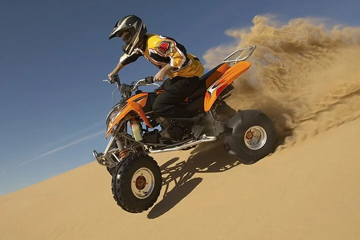 Evening Desert Safari with ATV Quad Bike Dune Bashing BBQ Dinner