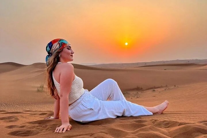 Evening Desert Safari with BBQ Dinner at Premium Camp