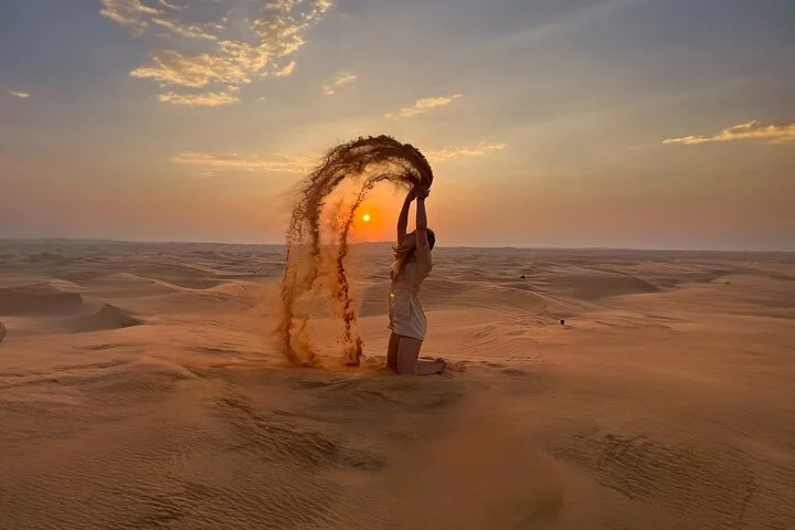 Evening Desert Safari with BBQ Dinner at Premium Camp