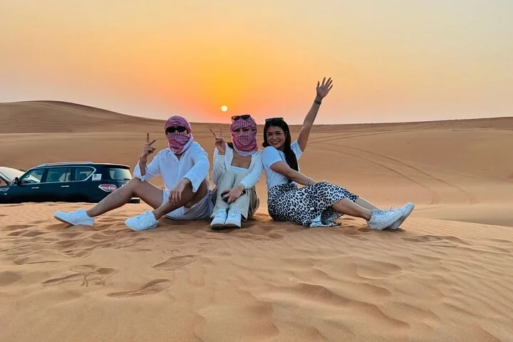 Evening Desert Safari with BBQ Dinner at Premium Camp